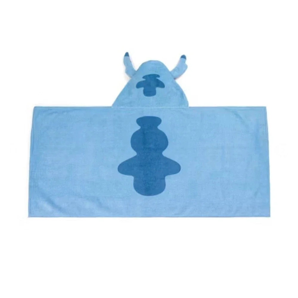 Disney Stitch Kids' Hooded Cotton Bath Towel 24